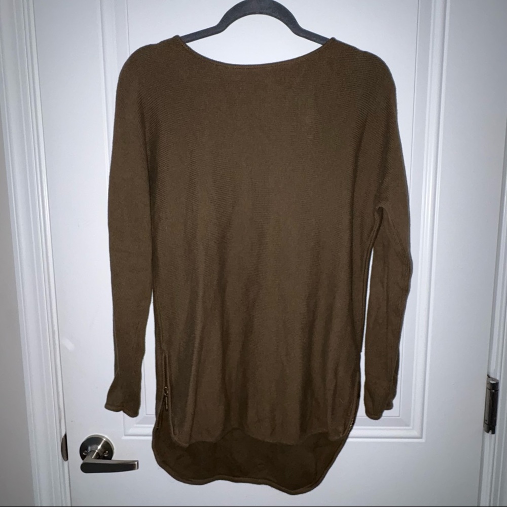 Michael Kors Oversized Sweater with Zipper Sides